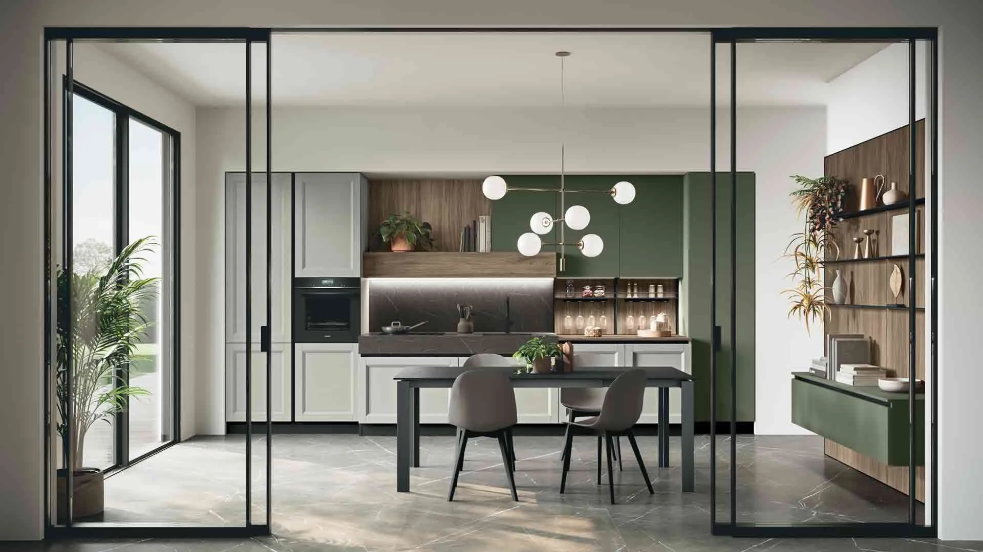 Stosa Beverly La cucina inedita e trasformista