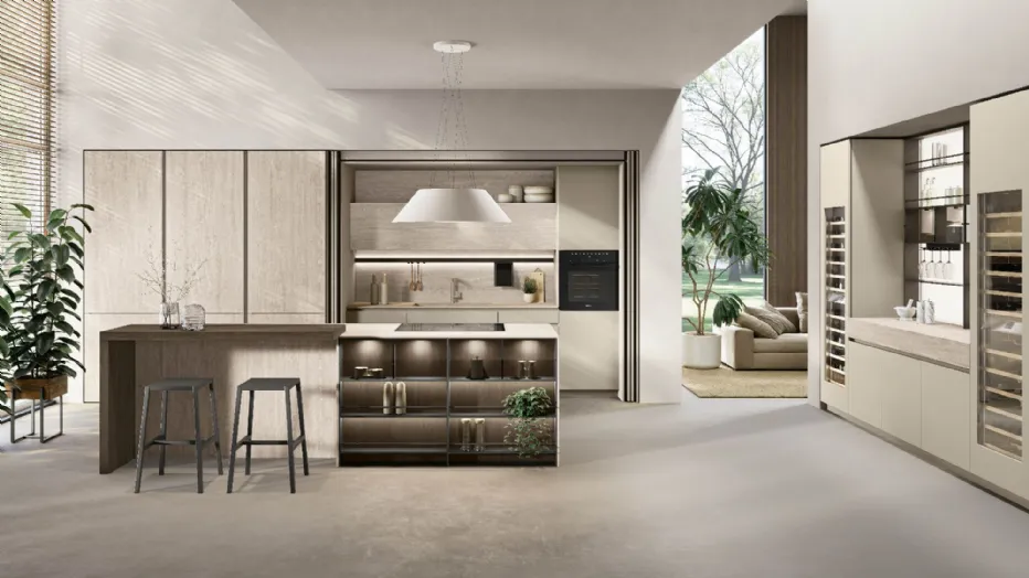 With Aliant by Stosa, high modularity and high-quality materials