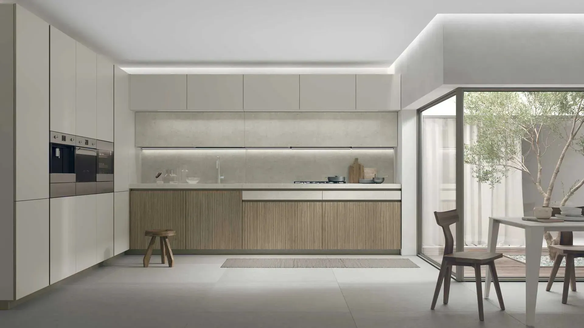 With Aliant by Stosa, high modularity and high-quality materials